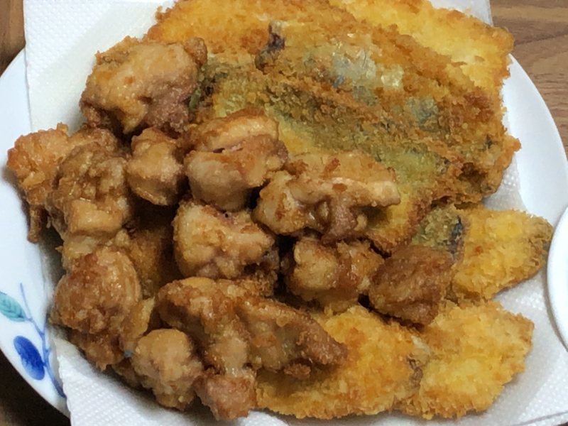 揚げ物２０２４/１２/１０