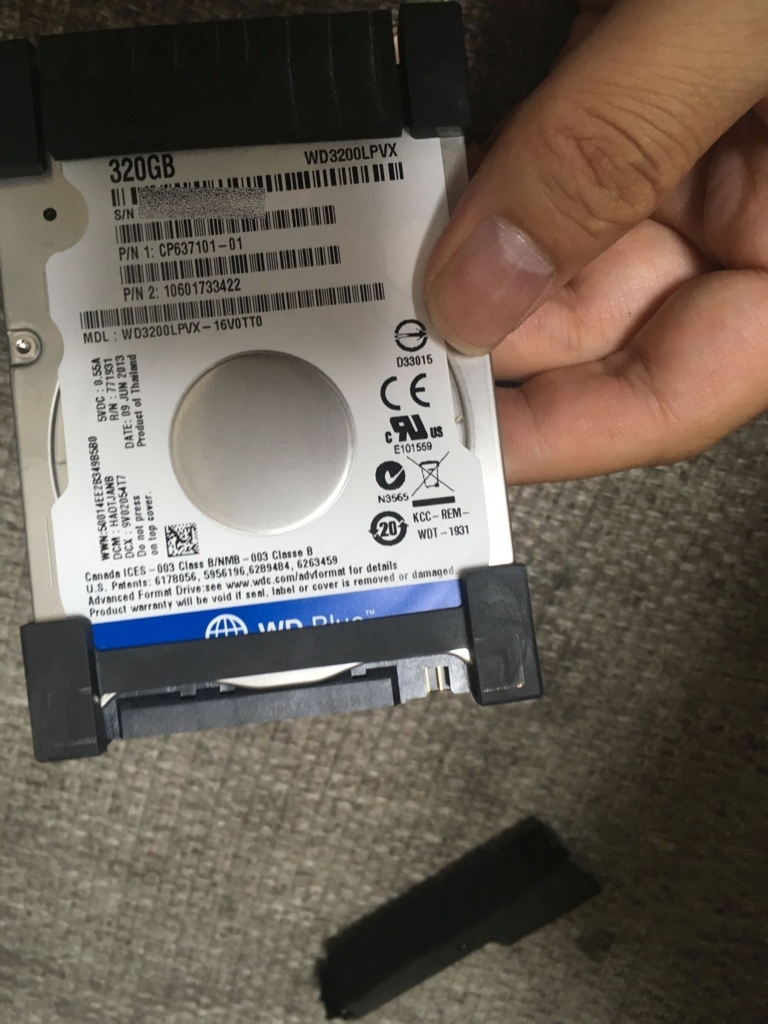 LIFEBOOK A573/G HDDをSSDに換装 - うれしいブログ LIFEBOOK A573/G HDDをSSDに換装 - うれしいブログ