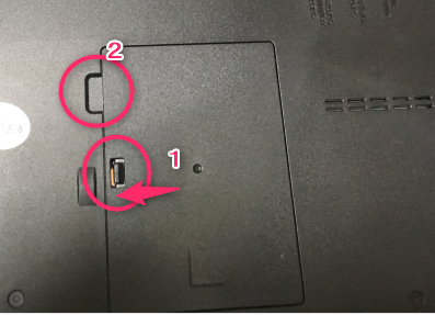 Fujitsu Lifebook A573/GX　SSD換装・メモリ増設済 FMV LIFEBOOK A573G/A553Gシリーズ SSD交換方法【分解工房