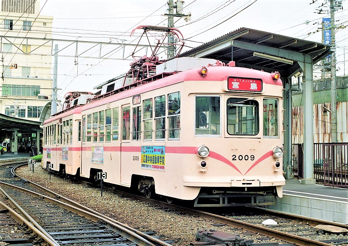第1063話 1993-94年広島：広電の2000形（その2） - ローカル線の回顧録