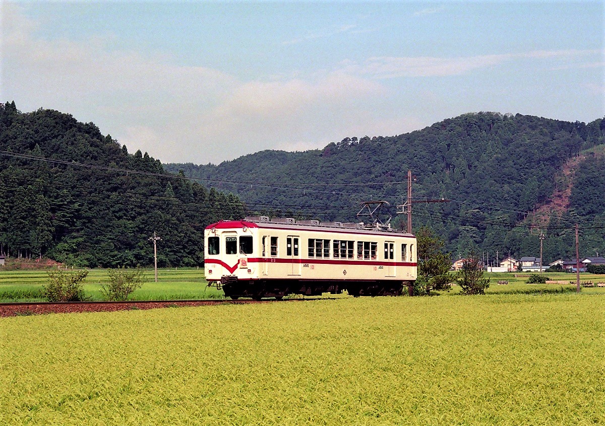 第1337話 1996年京福（越前）：電車も夏休み！ - ローカル線の回顧録