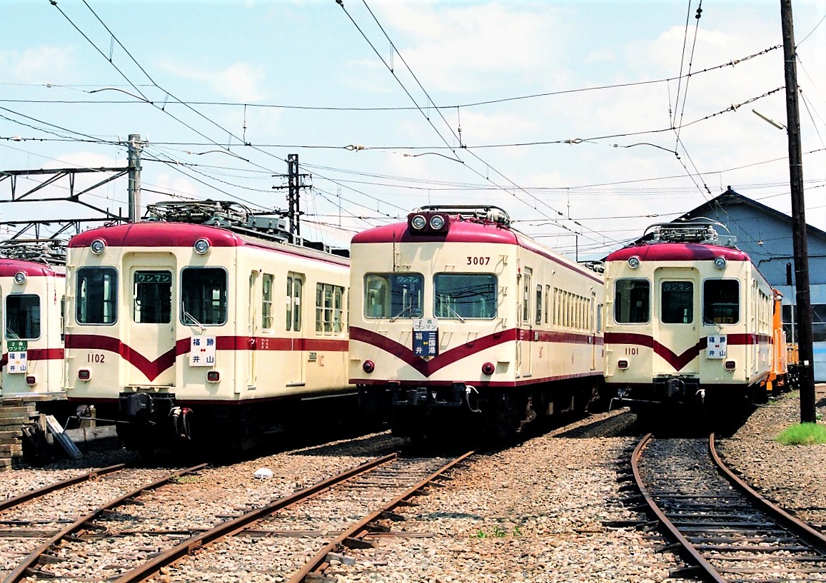 第1340話 1996年京福（越前）：電車も夏休み！（その4） - ローカル線