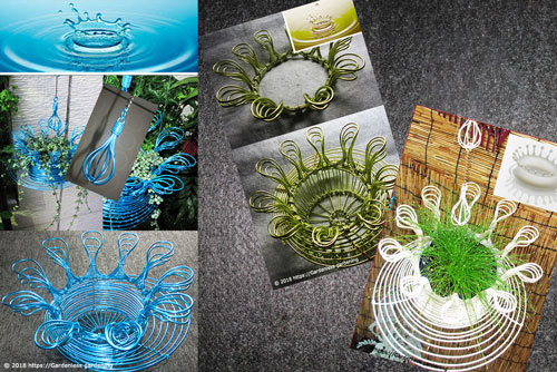 初めて作る針金の 花 ワイヤークラフト Gardening
