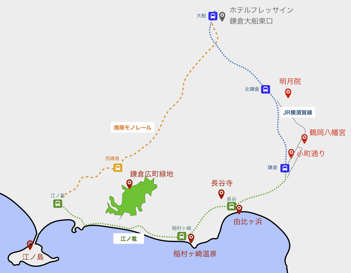 鎌倉で気軽に自然体感 No 1 長谷寺 由比ガ浜 稲村ヶ崎温泉 江ノ島 蛍 研究生活誌 ドイツ博士課程
