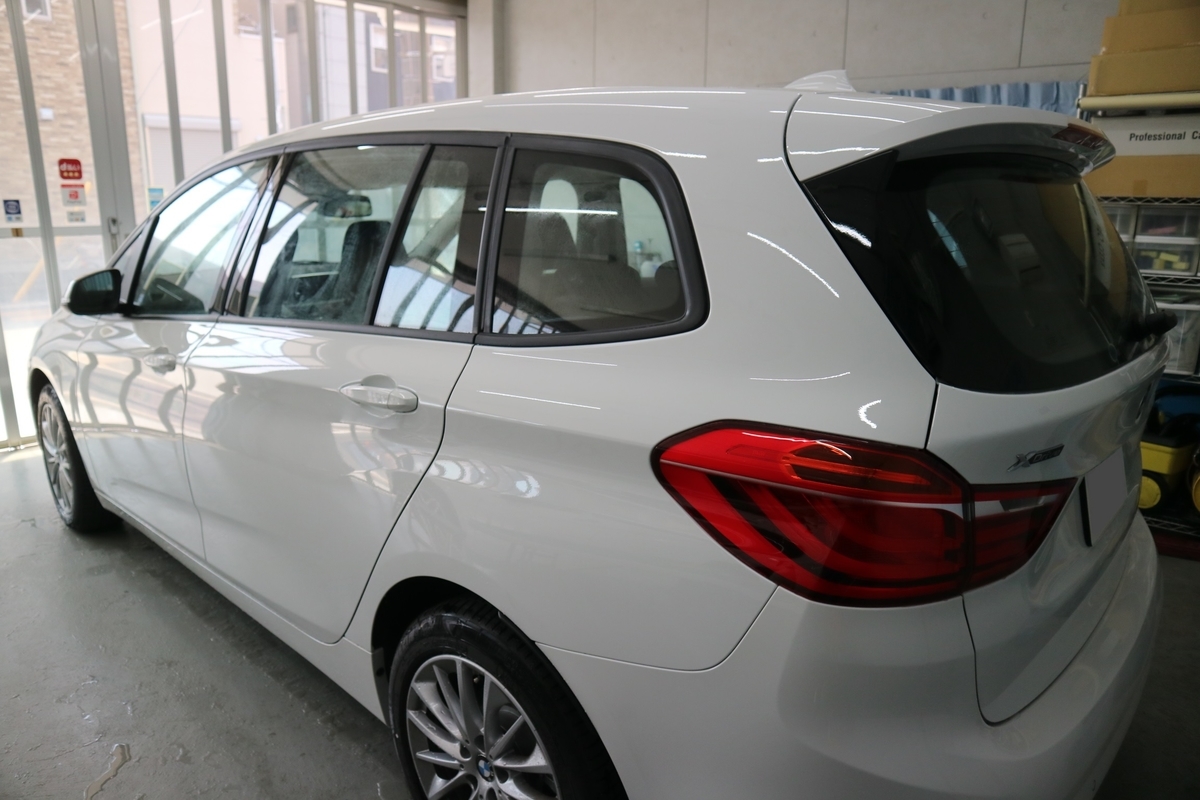Bmw 2シリーズ グランツアラー カーフィルム施工 車磨きコーティング専門店 K Mカーリフレッシュ の考え方 Bmw 2シリーズ グランツアラー カーフィルム施工 車磨きコーティング専門店 K Mカーリフレッシュ の考え方