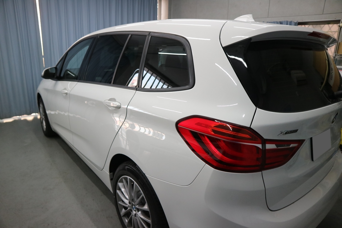 Bmw 2シリーズ グランツアラー カーフィルム施工 車磨きコーティング専門店 K Mカーリフレッシュ の考え方 Bmw 2シリーズ グランツアラー カーフィルム施工 車磨きコーティング専門店 K Mカーリフレッシュ の考え方