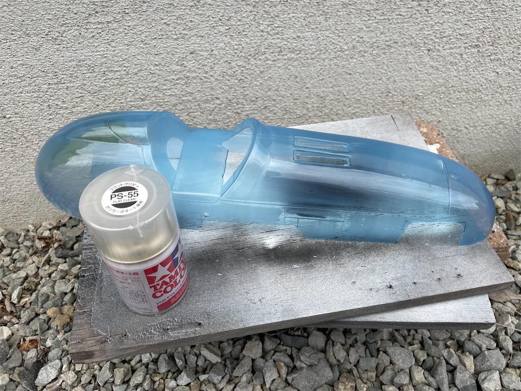 ラジコンボディ塗装始めました② - モツナベエンジニアリング