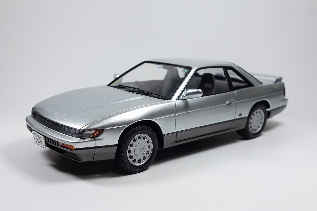 タミヤ 1/24 シルビアS13 改造完成品 タミヤ 1/24 日産 シルビア s13 全塗装完成品