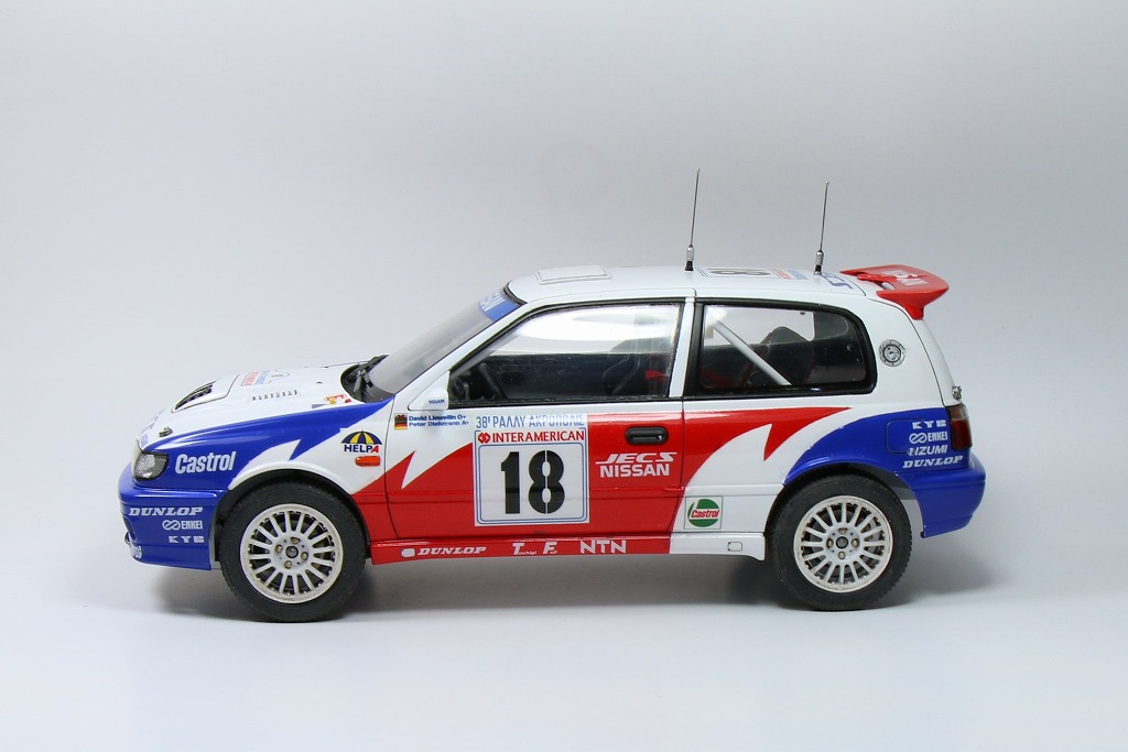 ニッサン パルサー（RNN14）GTI-R ＃7 ラリーバージョン完成