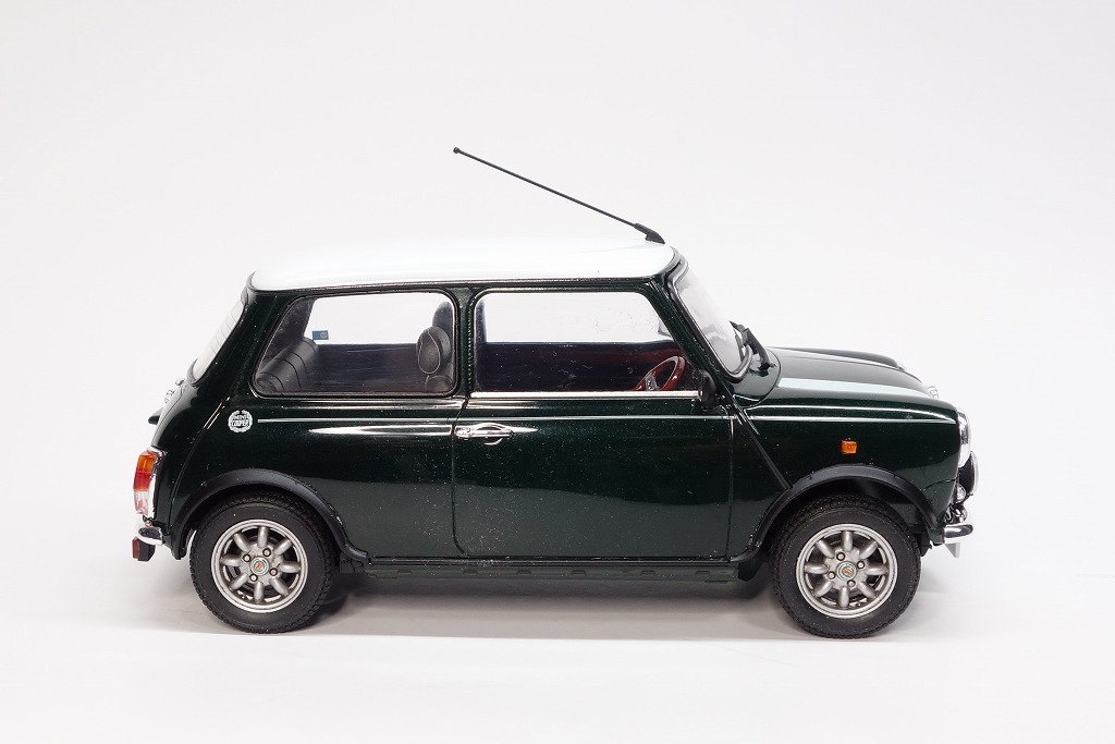 ミニクーパープラモデル完成品 ミニ クーパー 1．3i（1997） ＃2 完成！ - プラモ