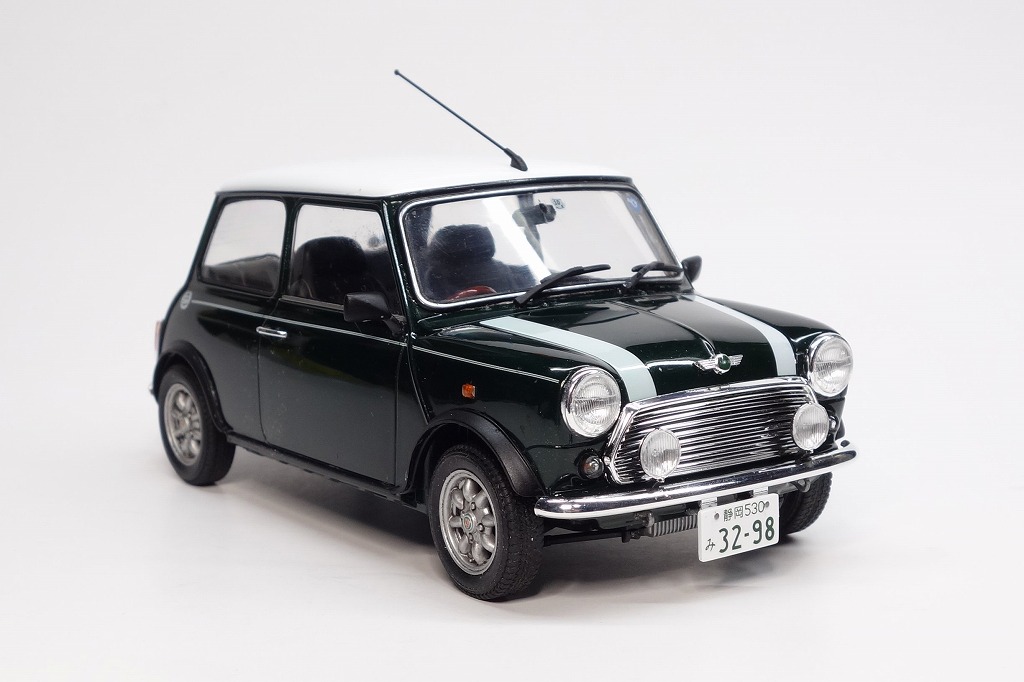 ミニクーパープラモデル完成品 ミニ クーパー 1.3i(1997) #2 完成! - プラモ