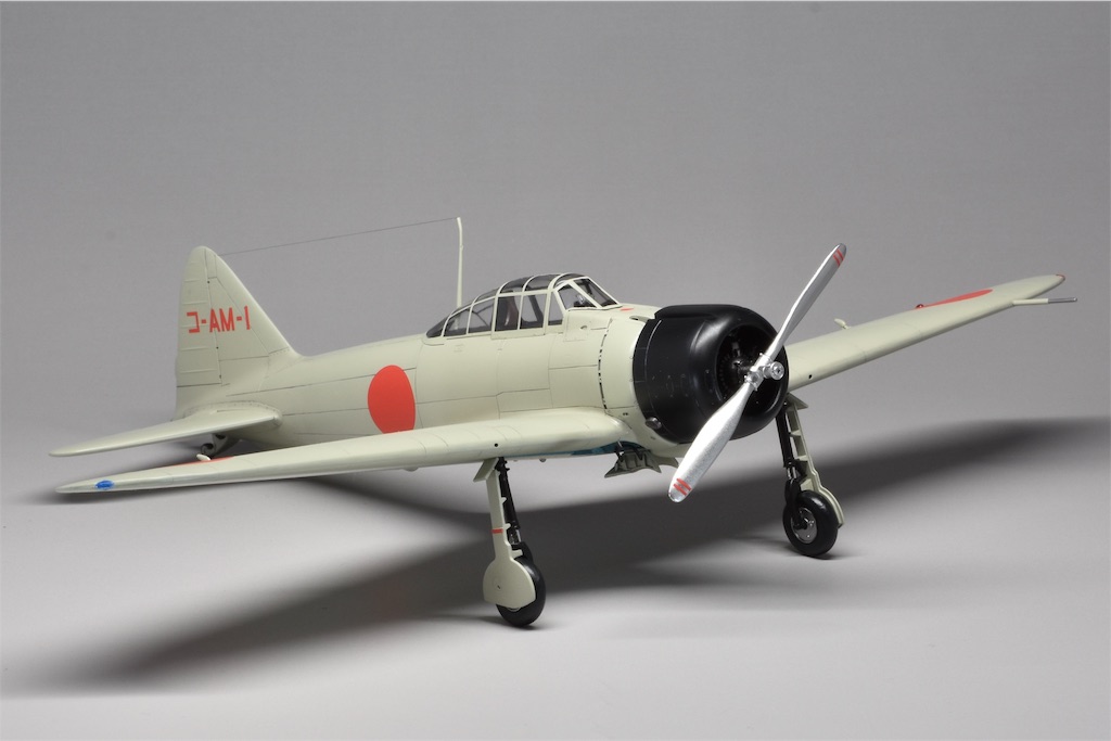 零式艦上戦闘機 二一型 報国号 1/48 ハセガワ 花金だ！仕事帰りに買うプラモ。最強伝説の始まりに昂る