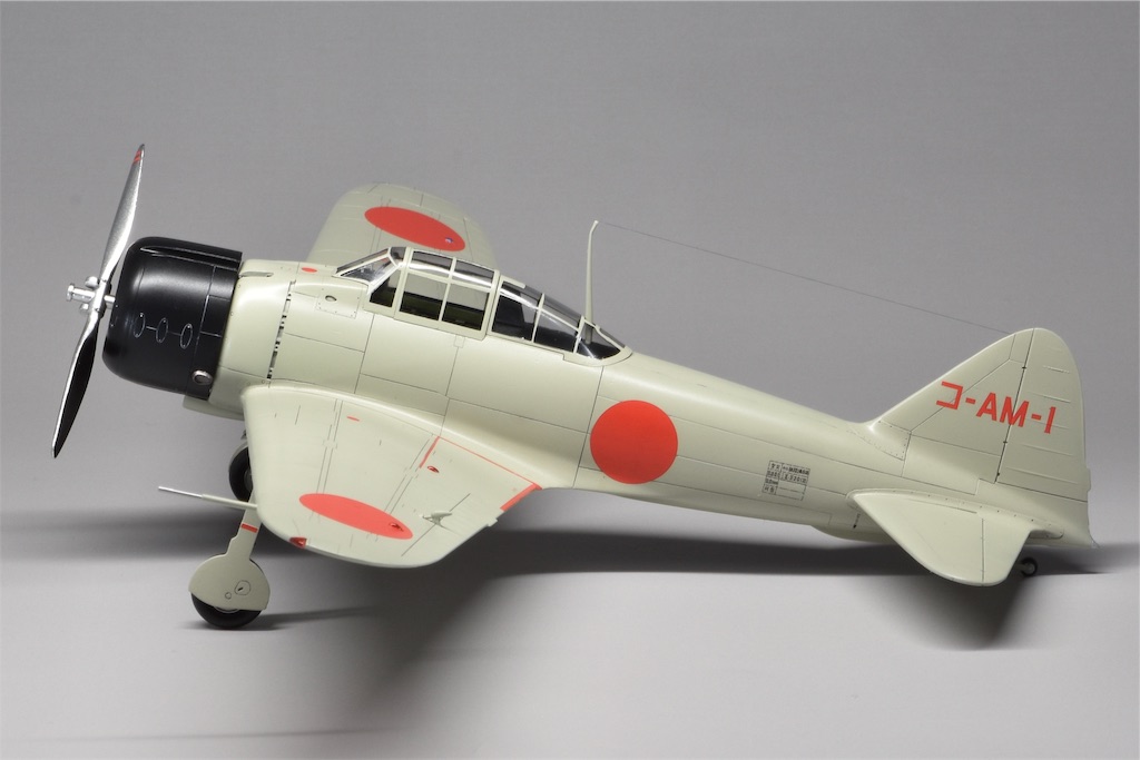 ハセガワ 1/48 十二試艦上戦闘機 - 人の金でプラモが欲しい