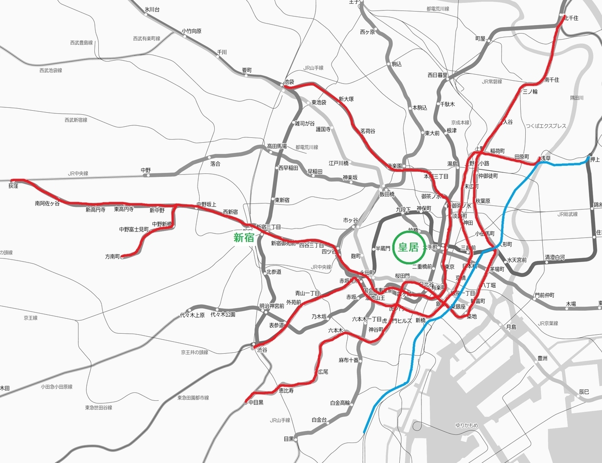 地下鉄路線図