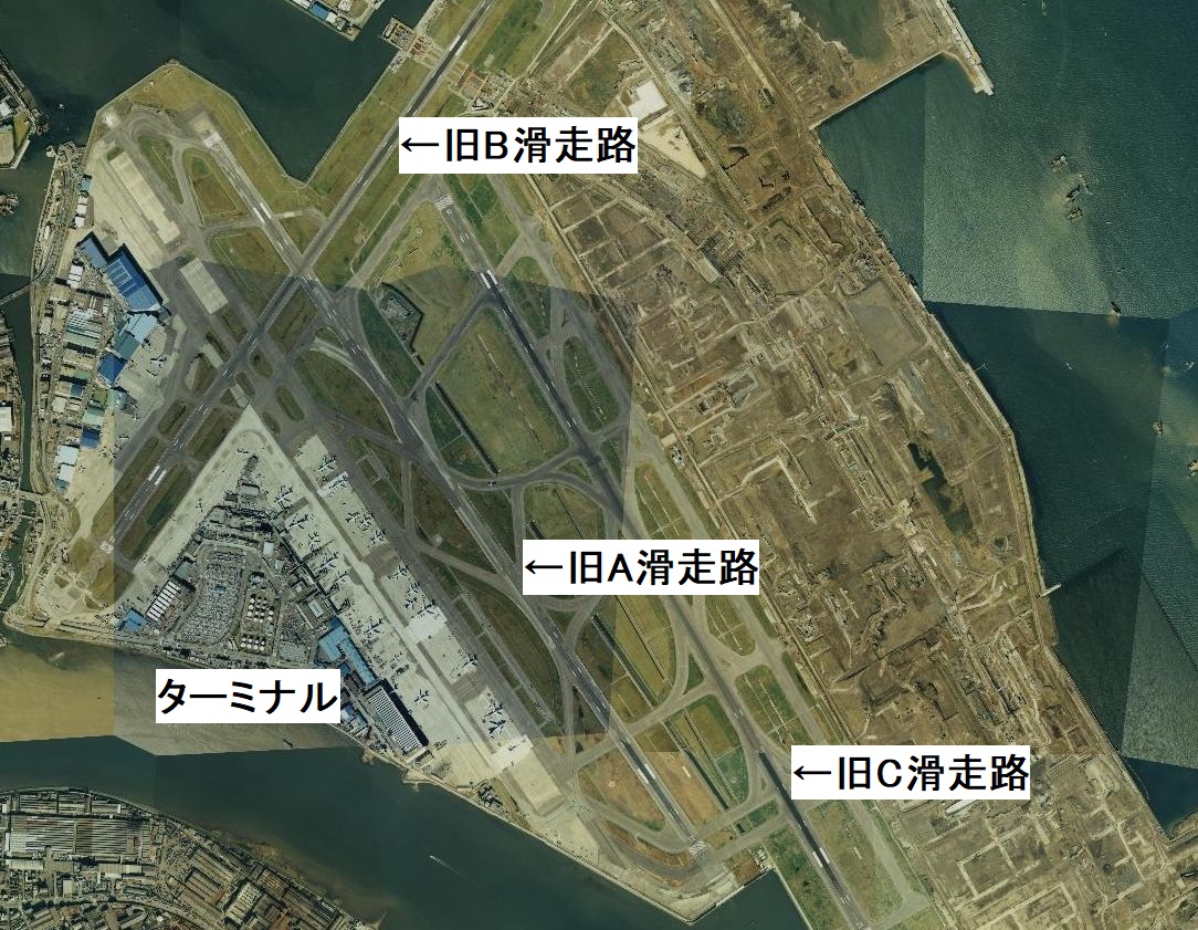 過去の羽田空港
