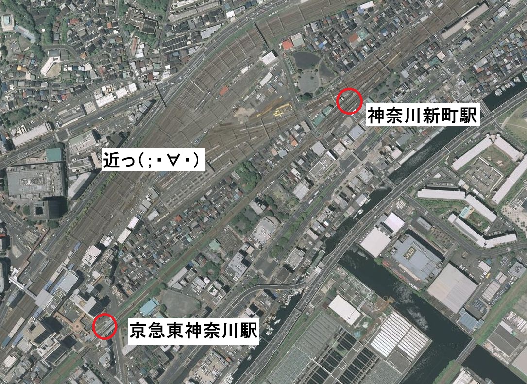 京急の駅間距離を調べてみた。さすが東京都市圏の私鉄だ。