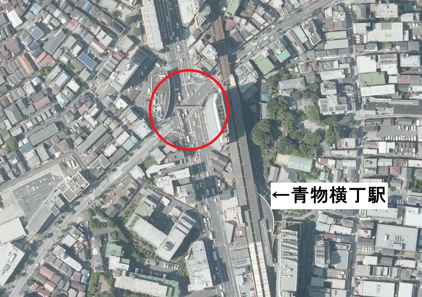 青物横丁駅に近い道路で整備を求められてた