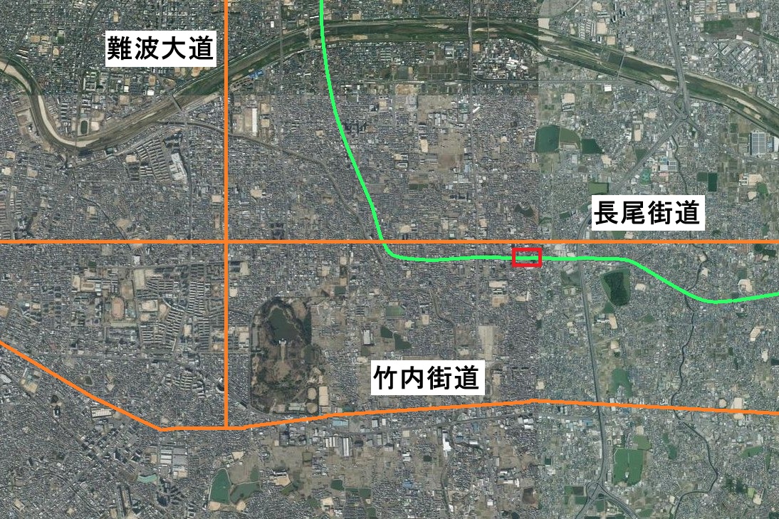 松原市と街道