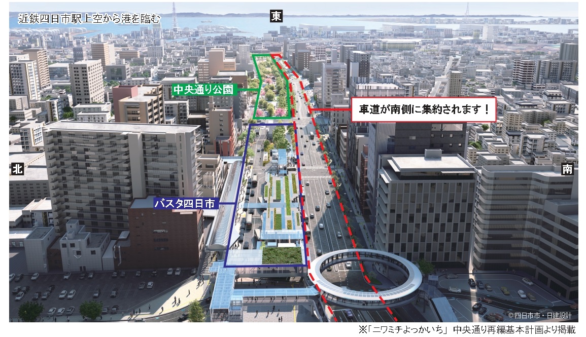 中央通りの整備構想