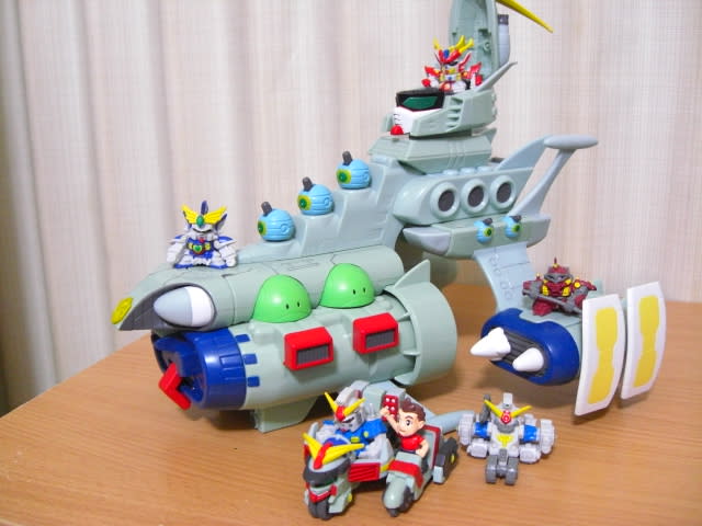 S.D.G.戦艦 DXガンダムサイ - お腹の底から
