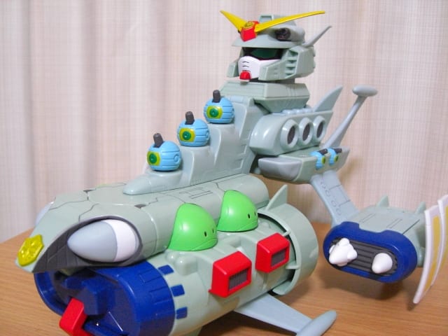 SDガンダムフォース　DX S.D.C. 戦艦ガンダムサイ S.D.G.戦艦 DXガンダムサイ - お腹の底から