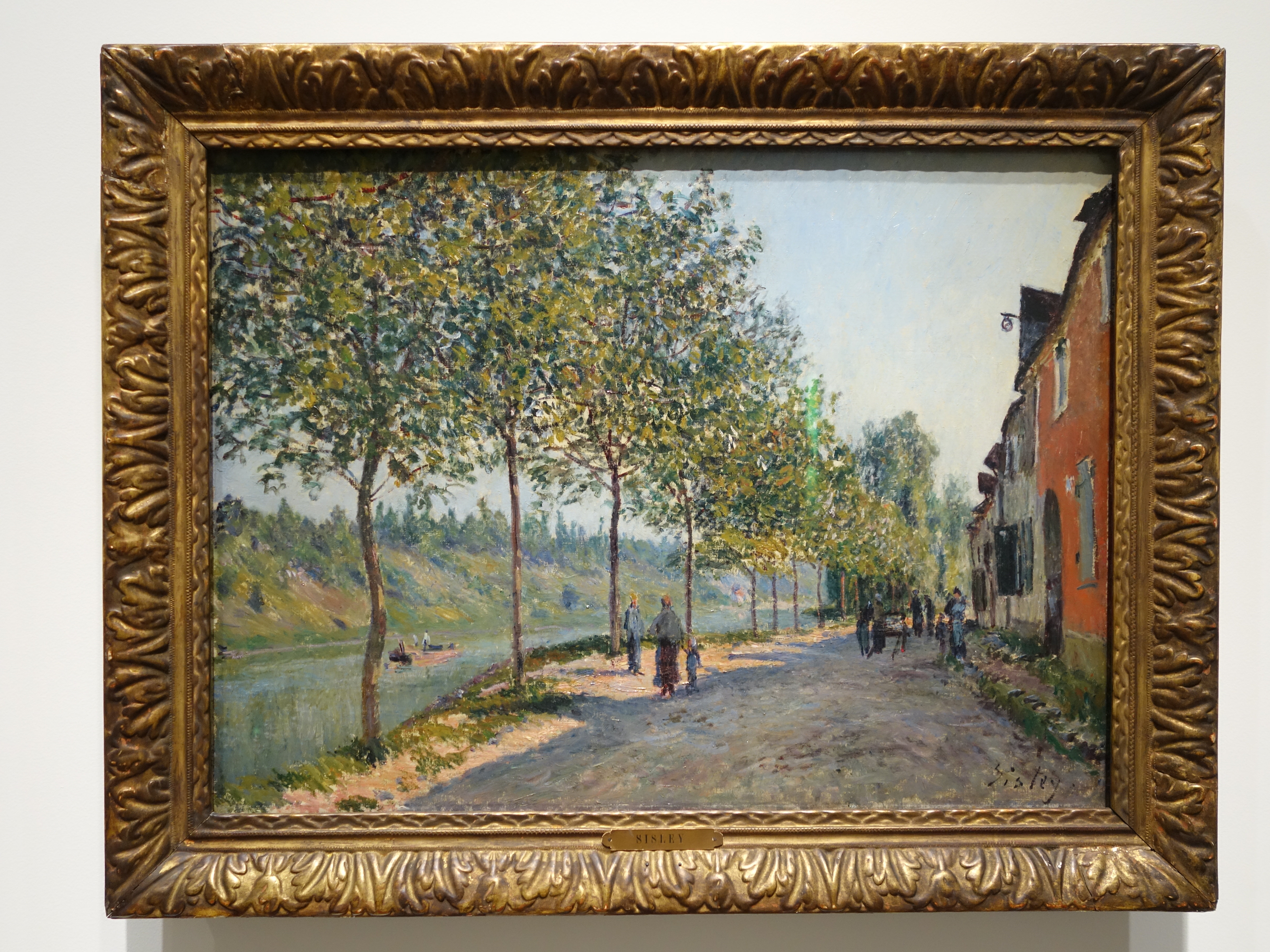 シスレー【サン=マメス六月の朝】 - 手描き 絵画（油絵複製画）販売の