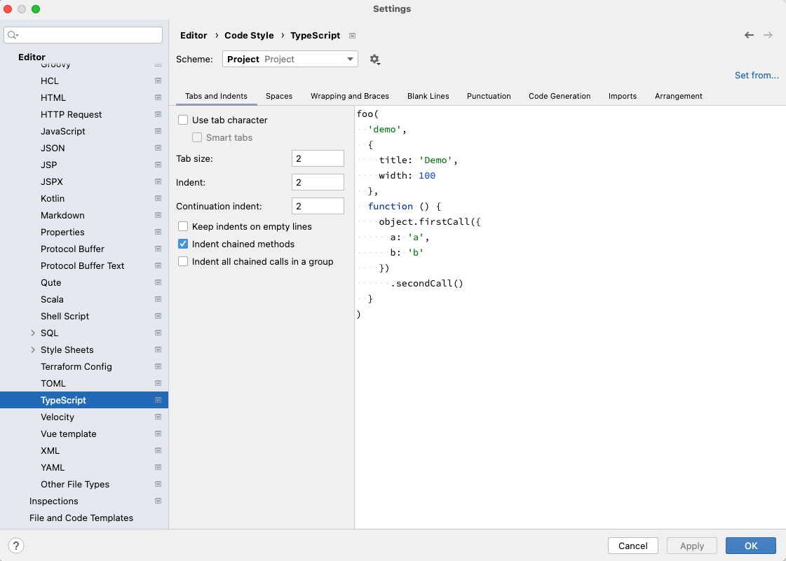 IntelliJ IDEA で TypeScript を書くときの設定 - kntmr-blog