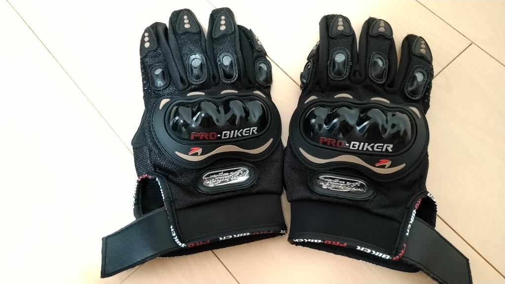 ネットで激安のバイクグローブ買ってみました 夏用メッシュ イマキミ