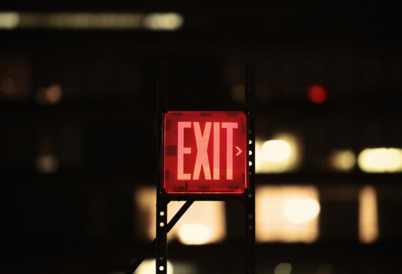 exit