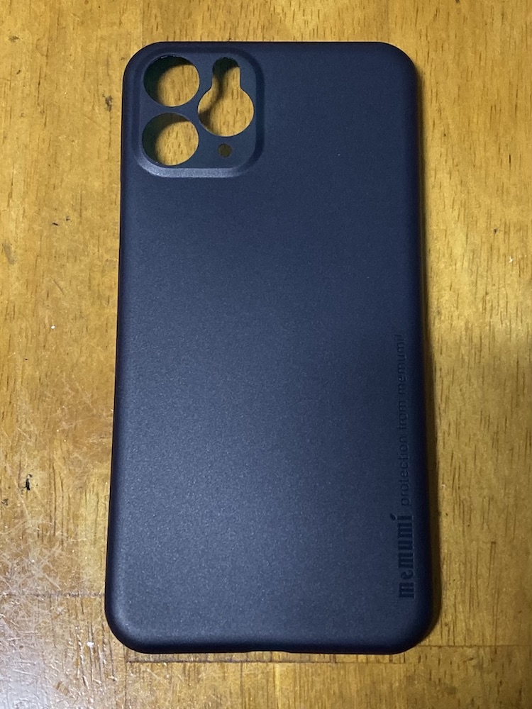 iPhone 11 Pro 薄型 memumi 0.3㎜のスリム PP Case 防指紋マット。ケース·カバー