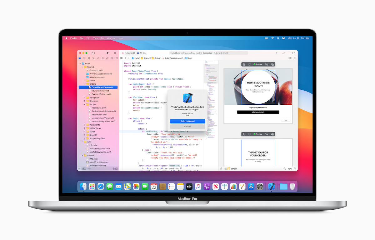 Apple Silicon搭載のMacに