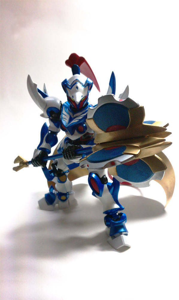 聖騎士ゼノン 自前 できたよー 黒虎blog