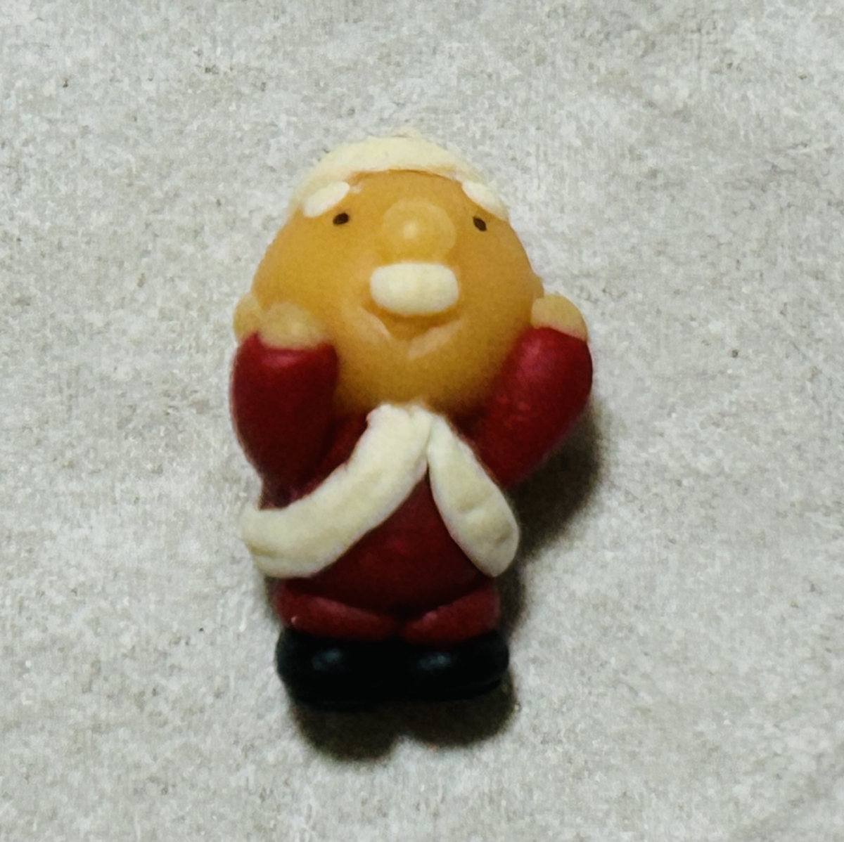 樹脂粘土🎄🤶サンタ作品2→サイズ発表😄👍 - てのひらに日だまりを