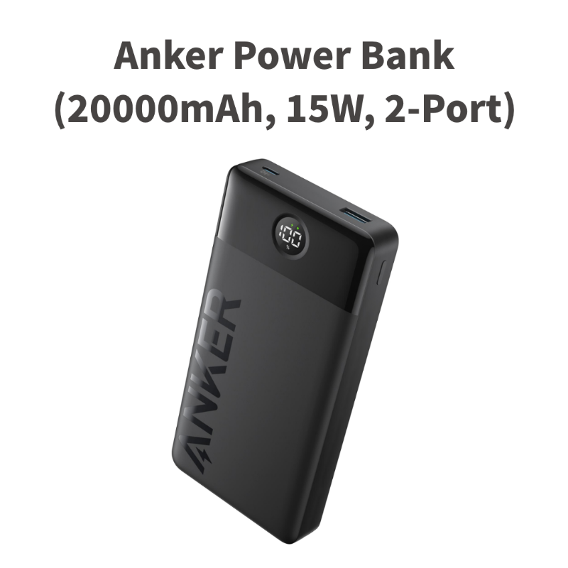 Anker、2ポート大容量モバイルバッテリー「Anker Power Bank (20000mAh, 15W, 2Port)」発売 こぼねみ