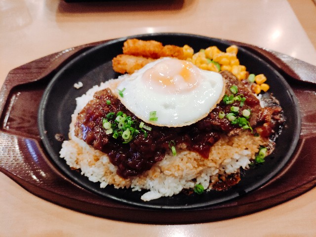 CD239 食品サンプル カットステーキ 洋食 鉄板 ファミレス