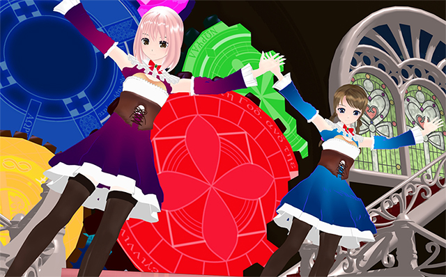 ツギハギスタッカート,MMD