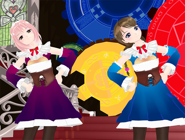 ツギハギスタッカート,MMD