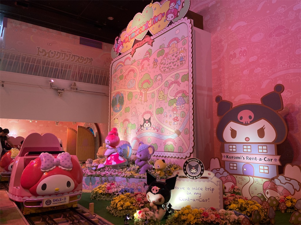 おじさんだってサンリオ ピューロランド。カワイイ、可愛いって