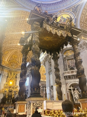 2度目のローマのまわり方⑦ヴァチカン市国とサン・ピエトロ大聖堂（後