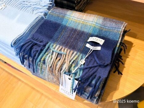 スコットランドのお土産に！カシミヤマフラーを買うなら？おすすめの