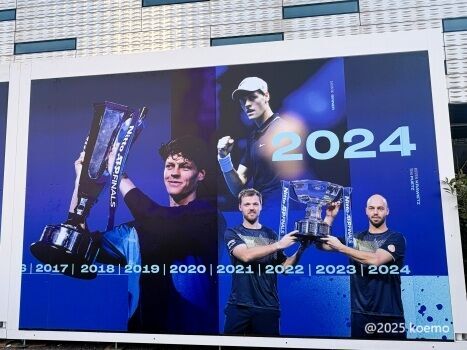 イタリア・トリノで観戦！ATPファイナルズ2025 - もーっとヨーロッパ