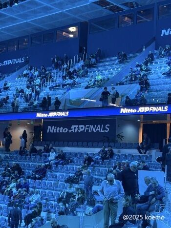 イタリア・トリノで観戦！ATPファイナルズ2025 - もーっとヨーロッパ