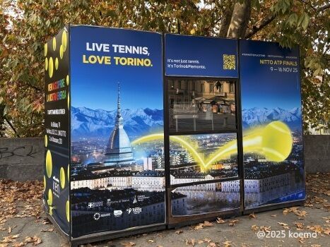 イタリア・トリノで観戦！ATPファイナルズ2025 - もーっとヨーロッパ