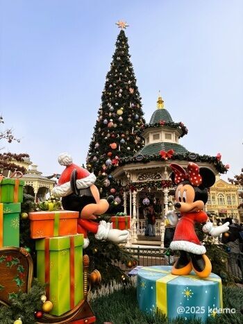 ディズニーランドパリで楽しむクリスマス2025（前） - もーっと