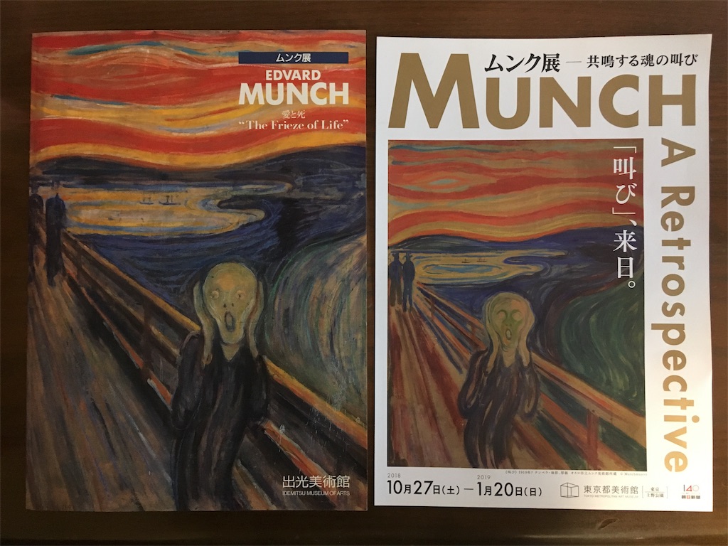 ムンク展 共鳴する叫び 東京都美術館 週末は古墳巡り