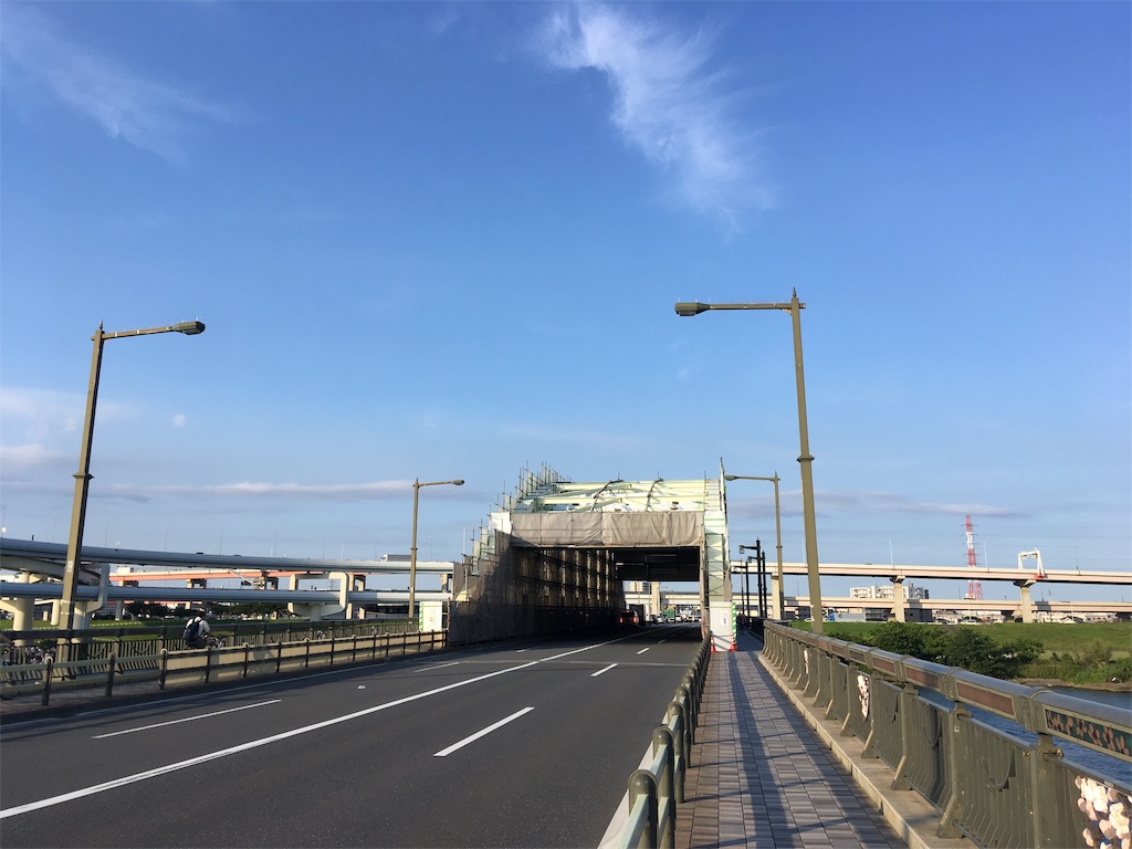 江北橋 足立区江北、宮城 - 週末は古墳巡り
