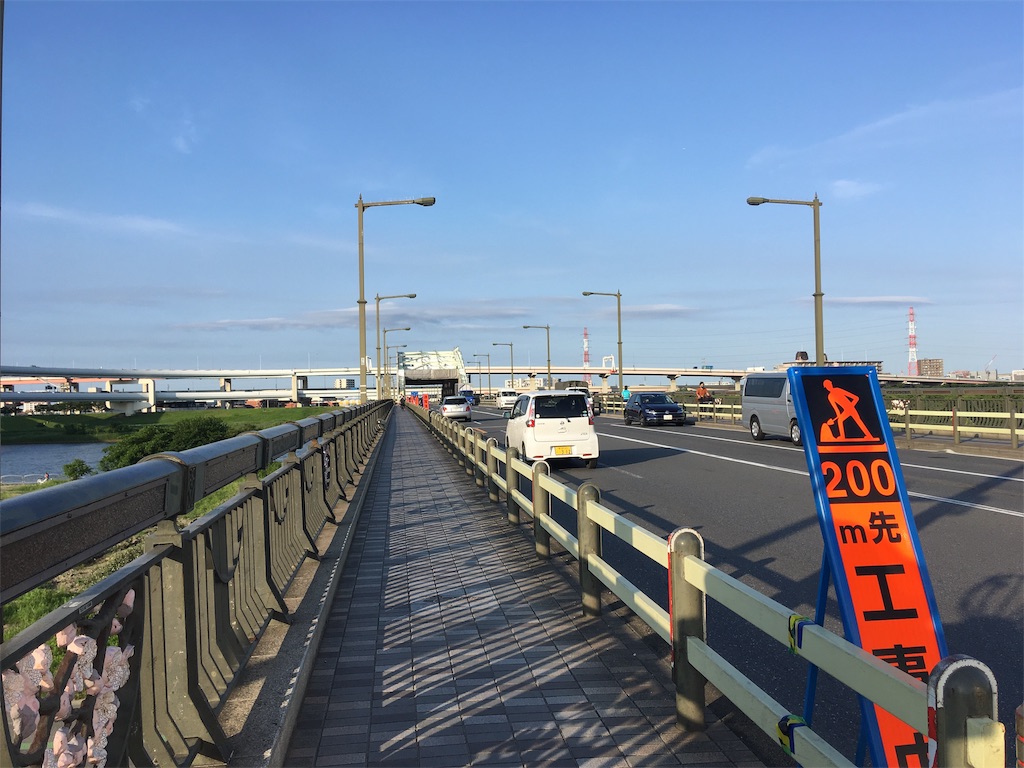 江北橋 足立区江北、宮城 - 週末は古墳巡り