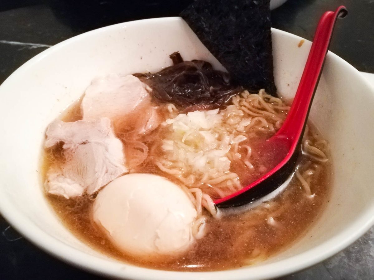 Anchovy crescent ramen bar