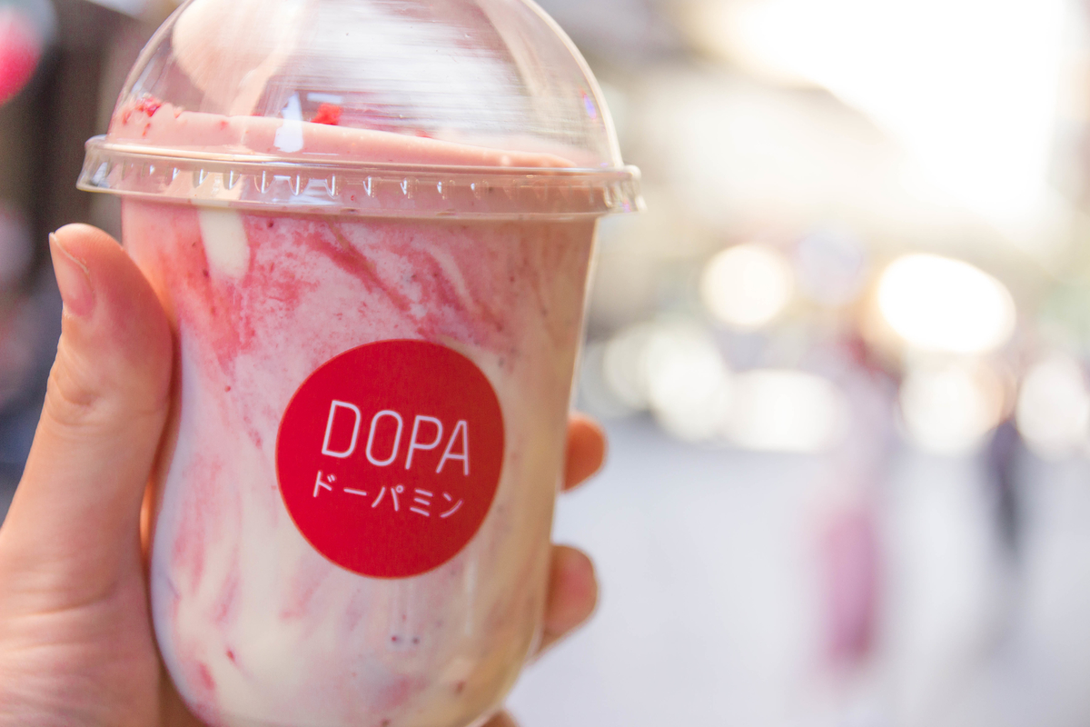 dopa strawberry yogurt