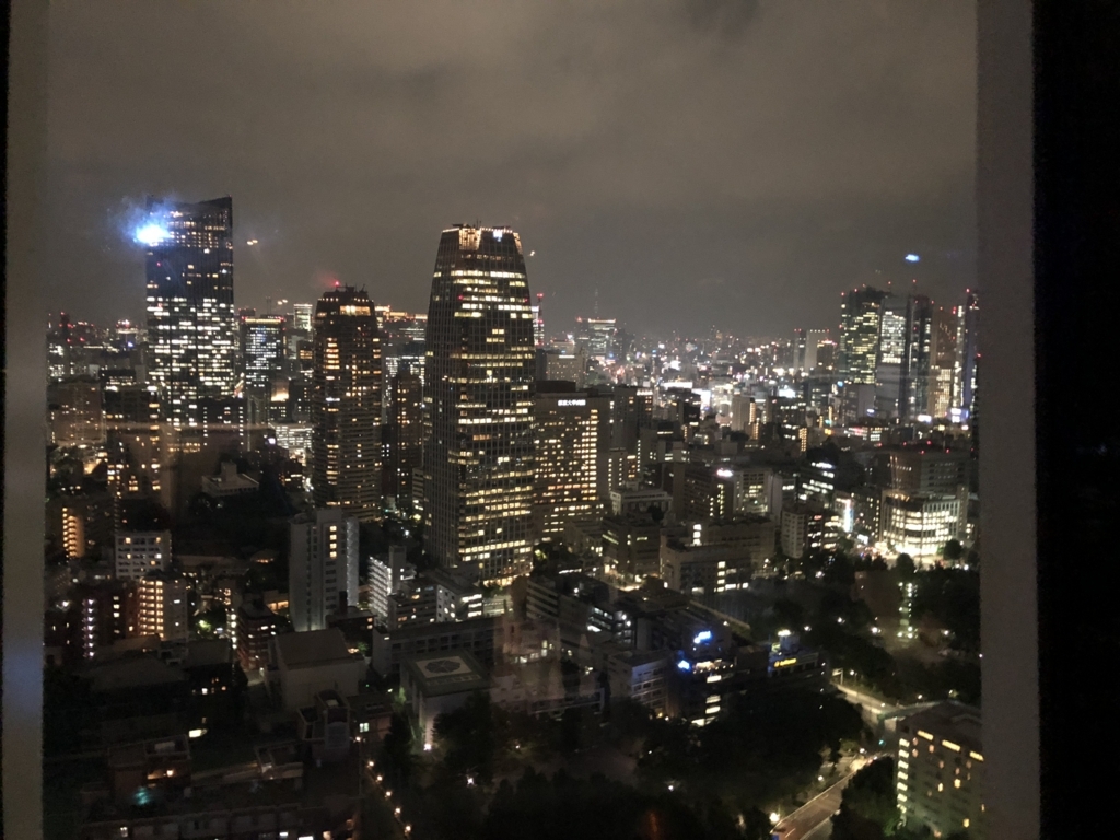 東京タワーメインデッキ2Fからの景観